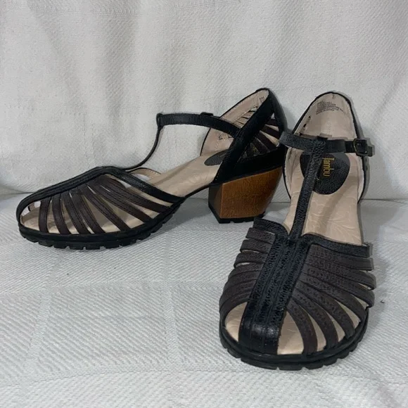 Jambu memory foam heeled sandals sz 8 - Picture 1 of 7